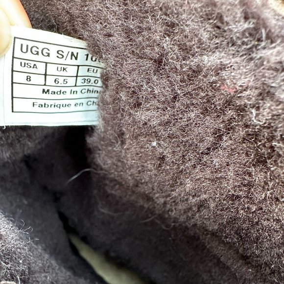 UGG Boots Kensington II Leather Double Buckle Brown 1004144 - Picture 6 of 12